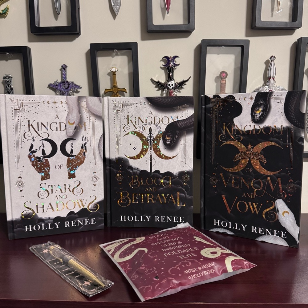 Midnight Whispers Kingdom of Stars & Shadows Series by Holly Renee